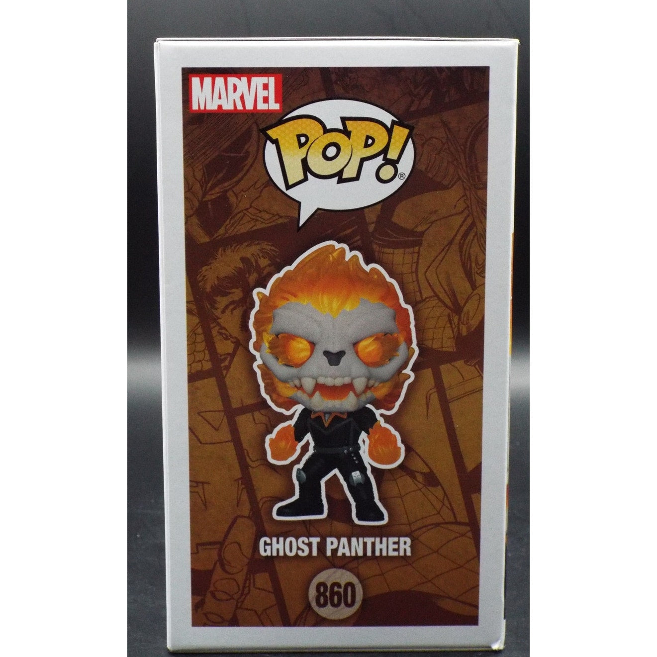 Funko Pop Ghost Panther 860 Marvel What If side view