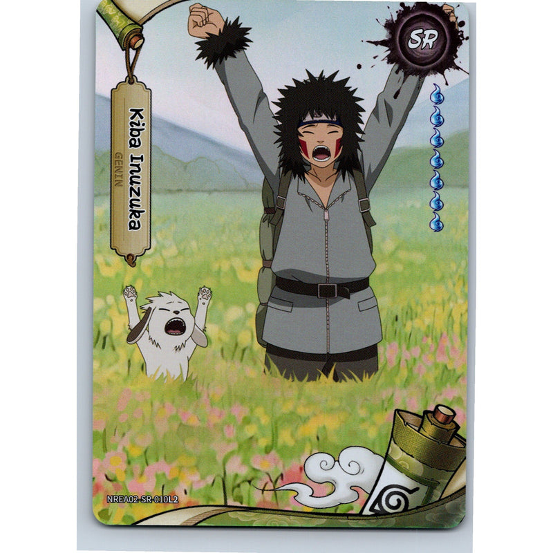 2026 Kayou Naruto Kiba Inuzuka SR NREA02-SR-010L2 English NM