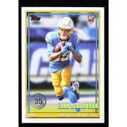 2026 Topps Flagship Brenen Thompson RC 1991 Topps 91TR-34 Football front