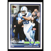 2026 Topps Flagship Jonathan Taylor 1991 Topps 91TF-49 Football front