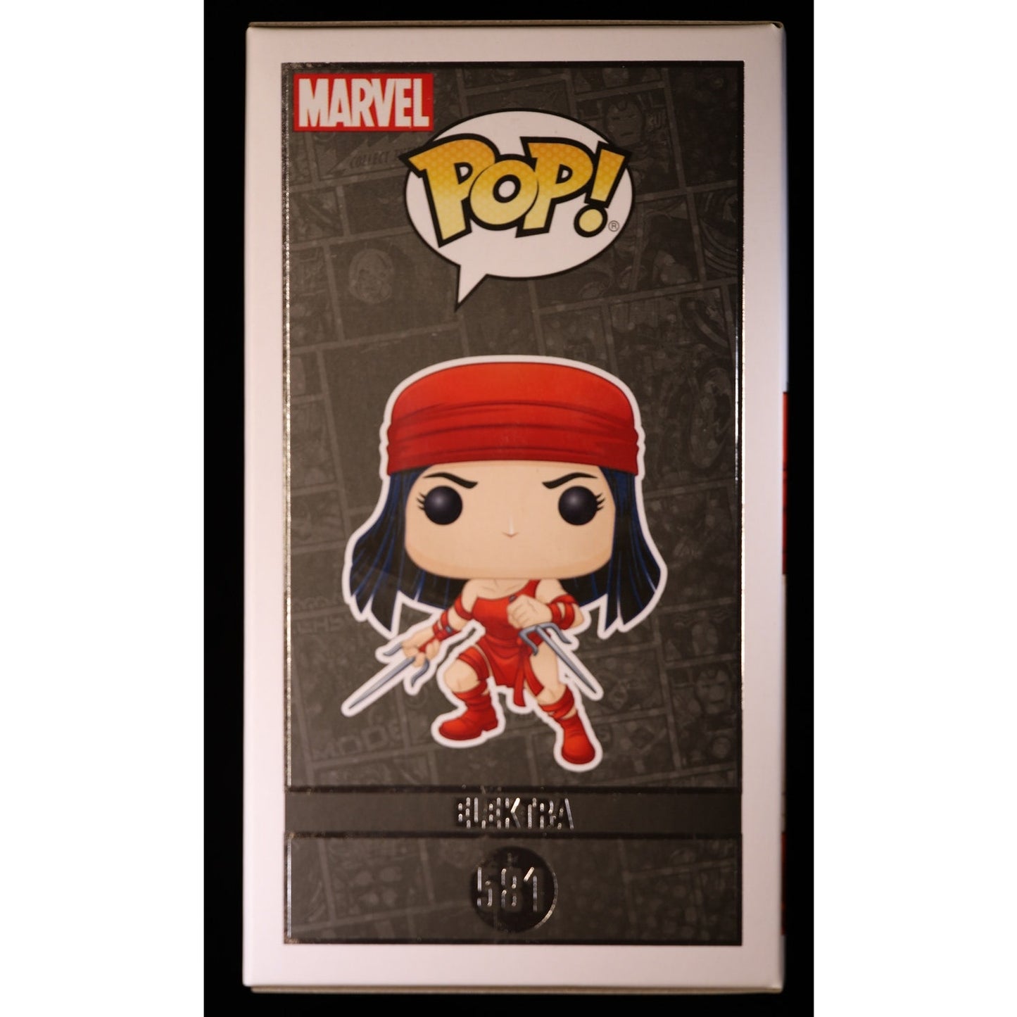 Funko Pop Marvel Elektra #581 First Appearance Marvel 80 Years