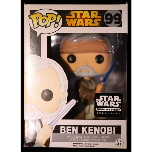 Funko Pop Star Wars Ben Kenobi #99 Smuggler's Bounty Exclusive Vinyl Figure