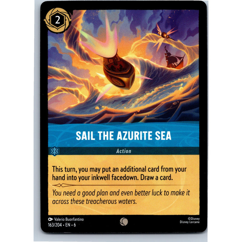 Disney Lorcana Sail the Azurite Sea 163/204 AS Common Nonfoil NM