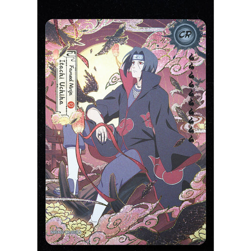 Itachi Uchiha NREA02-CR-003L5 CR foil Naruto card front