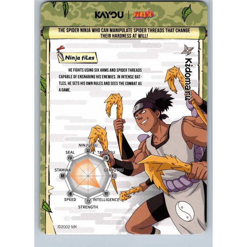 2026 Kayou Naruto Kidomaru UR NREA02-UR-006L3 English NM