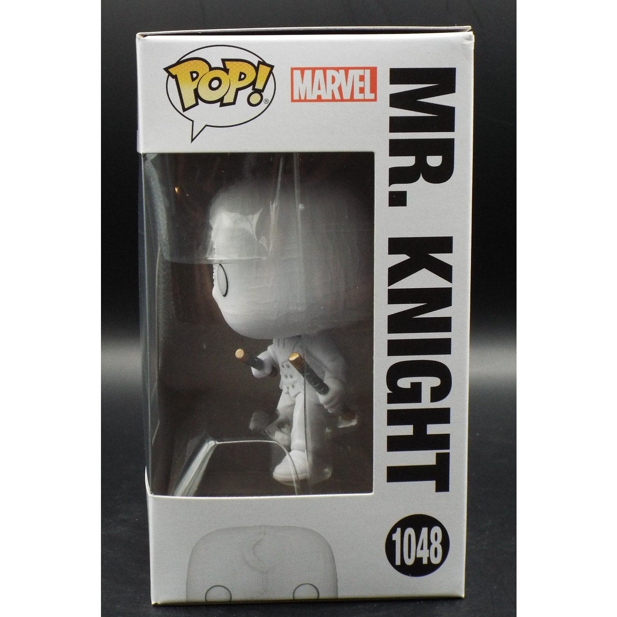 Funko Pop Mr Knight 1048 Marvel Moon Knight side view