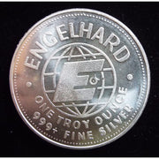 984 Engelhard Eagle reverse .999 silver round