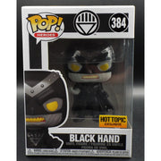 Funko Pop Black Hand 384 Hot Topic Exclusive front view