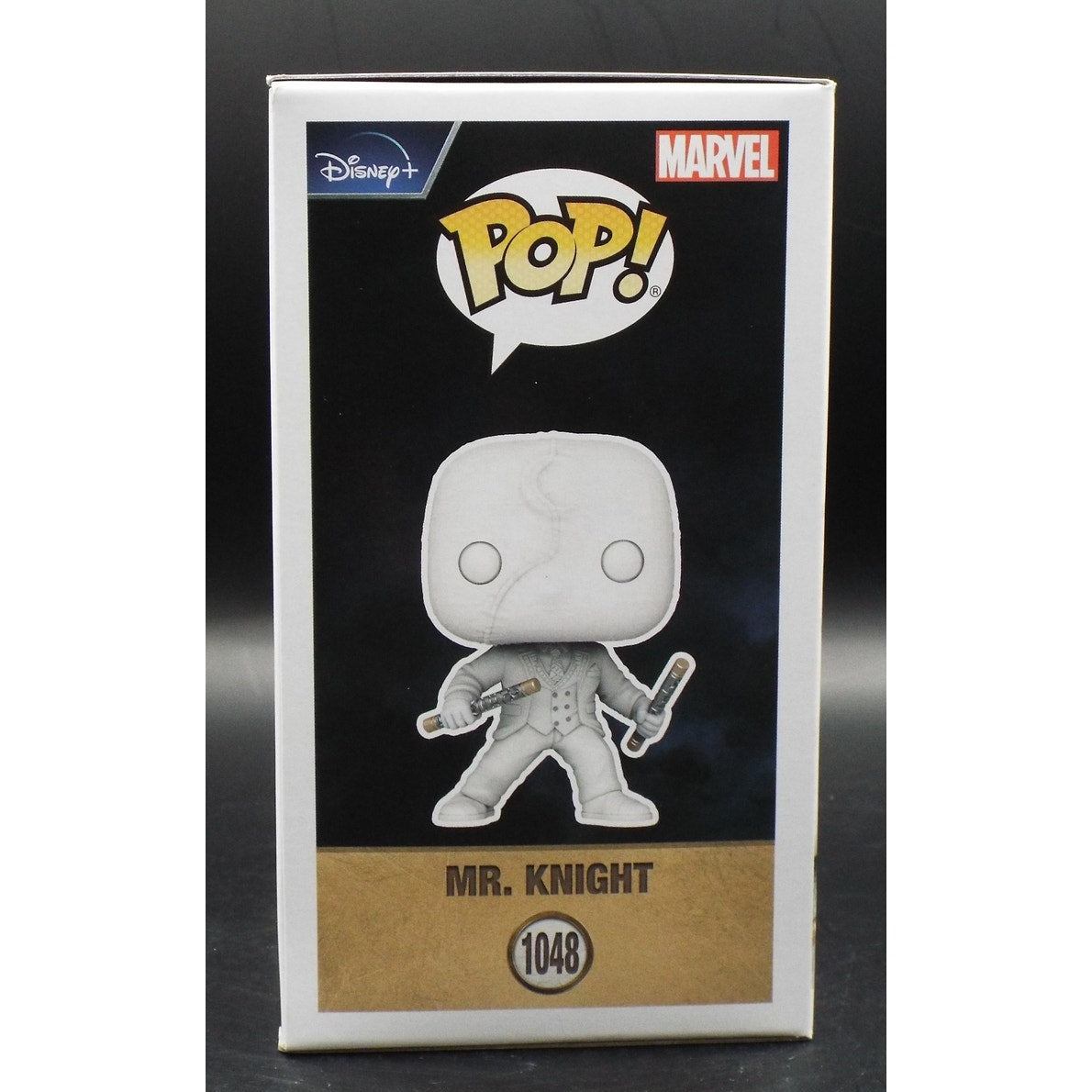 Funko Pop Mr Knight 1048 Marvel Moon Knight side view