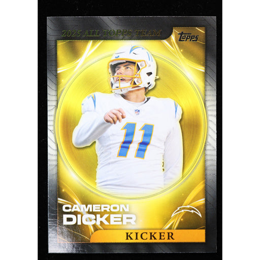2026 Topps Flagship Cameron Dicker 2025 All Topps Team 25ATT-12 front