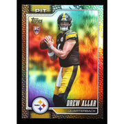 2026 Topps Flagship Drew Allar RC #304 Football Leather Foil back
