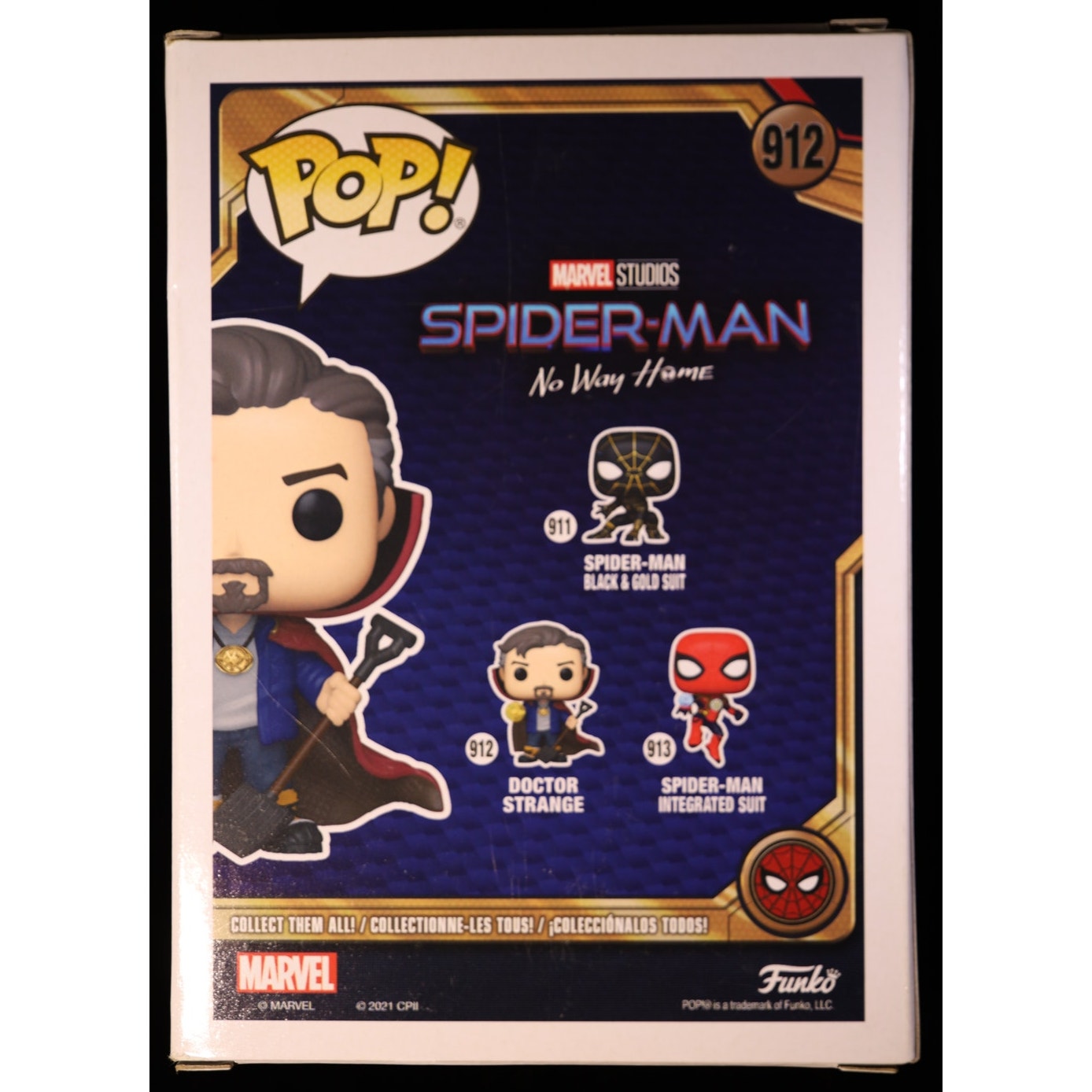 Funko Pop Doctor Strange #912 Spider-Man No Way Home Marvel