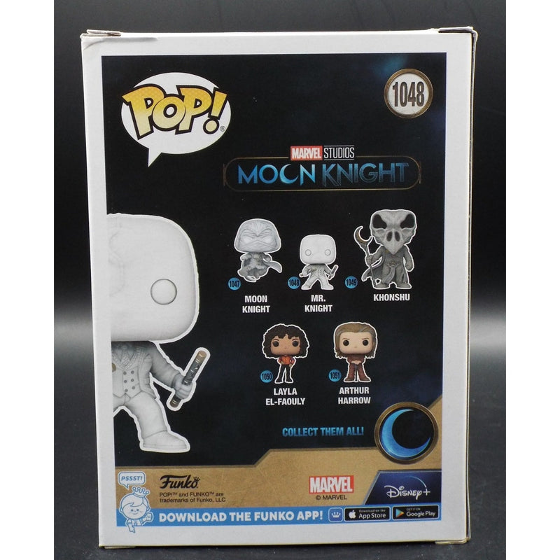 Funko Pop Mr Knight 1048 Marvel Moon Knight side view