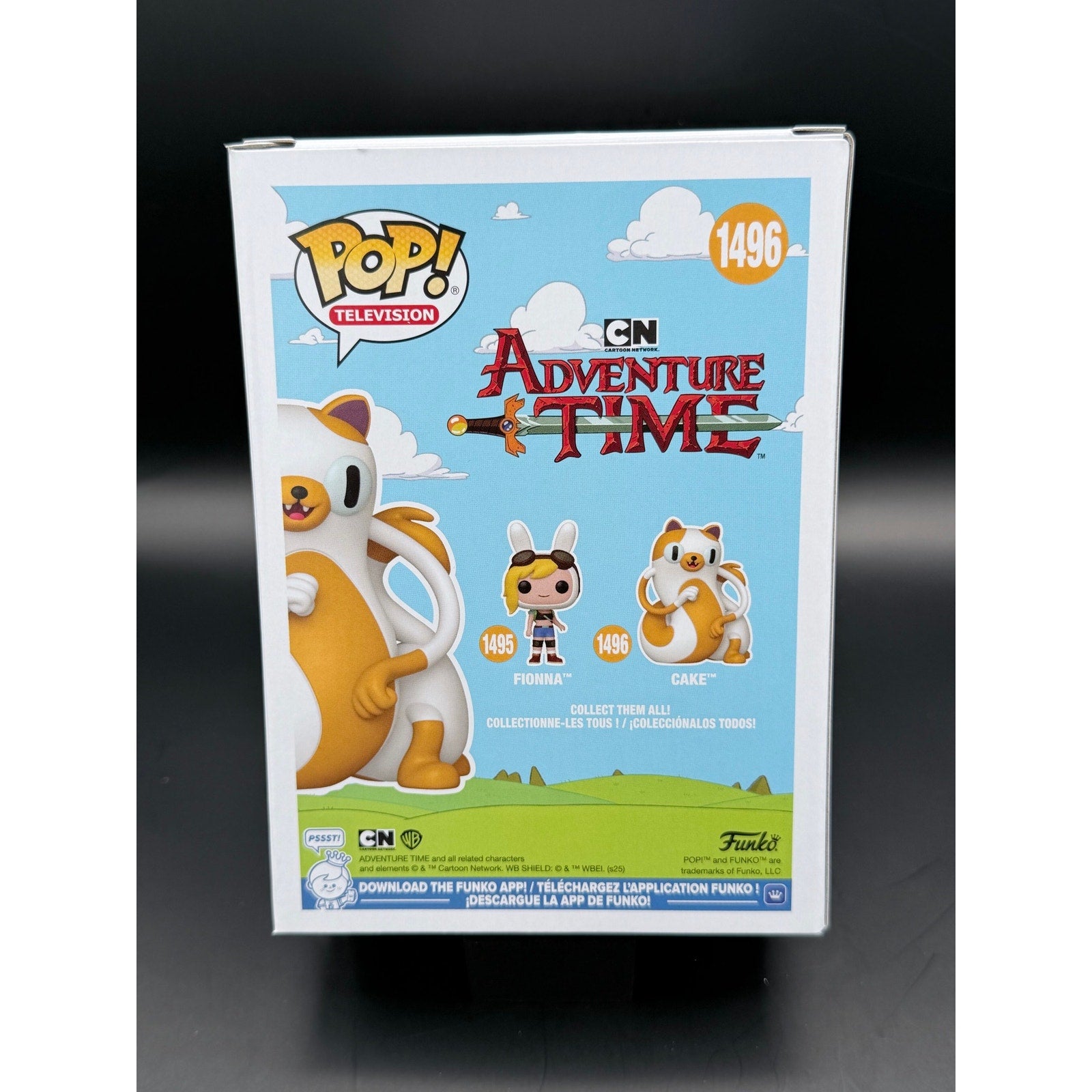Funko Pop Cake 1078 Adventure Time new back view