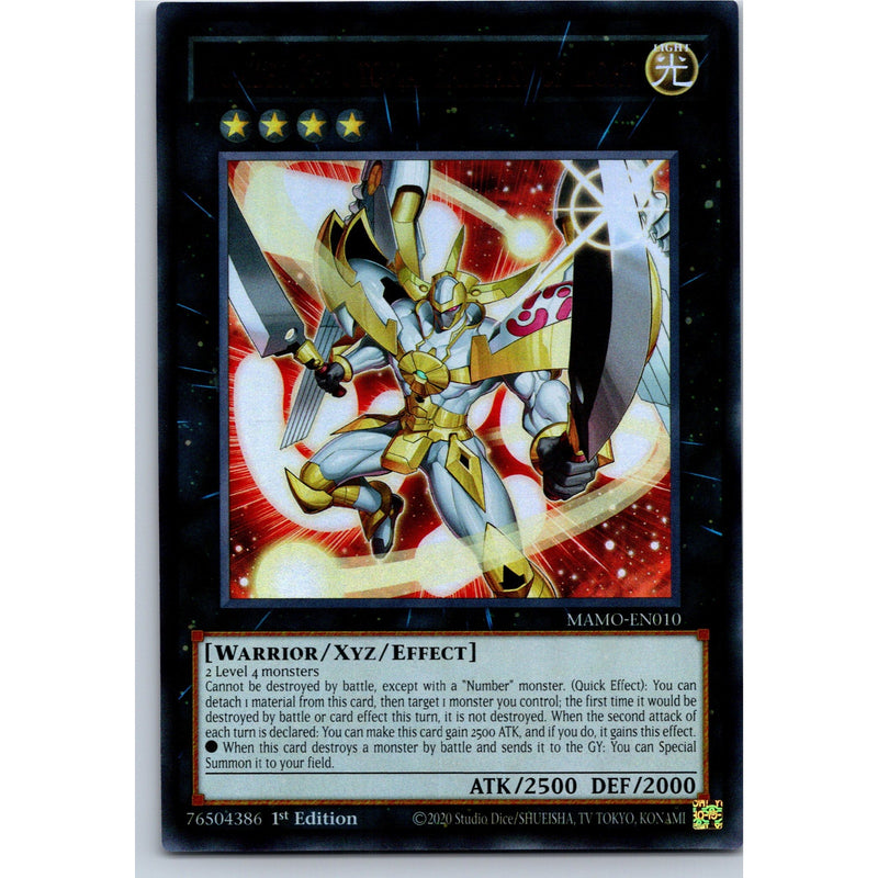 Yu-Gi-Oh! Number 39: Utopia, Emissary of Light MAMO-EN010 Ultra Rare 1st Ed NM