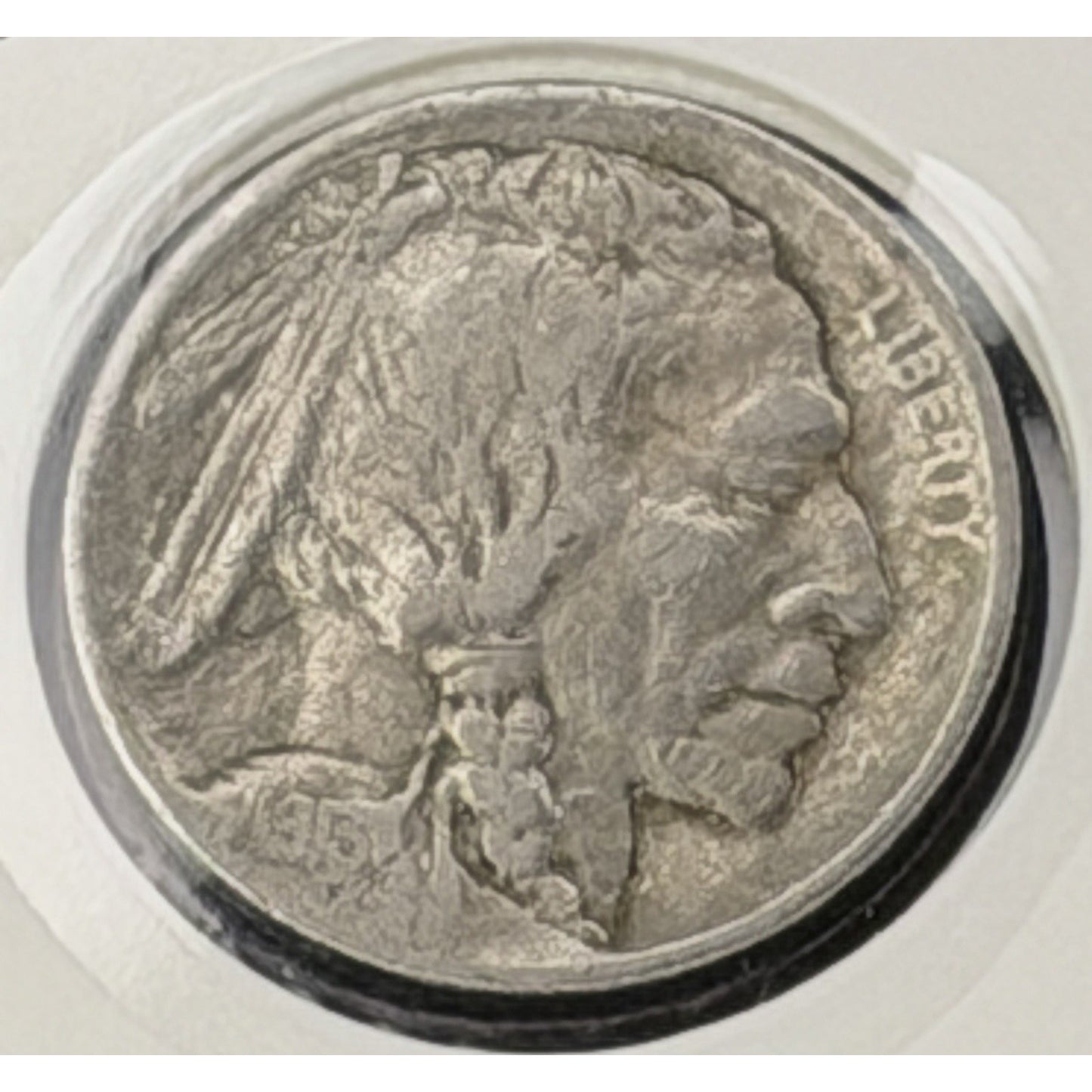 1913 Buffalo Nickel Type 1 obverse portrait