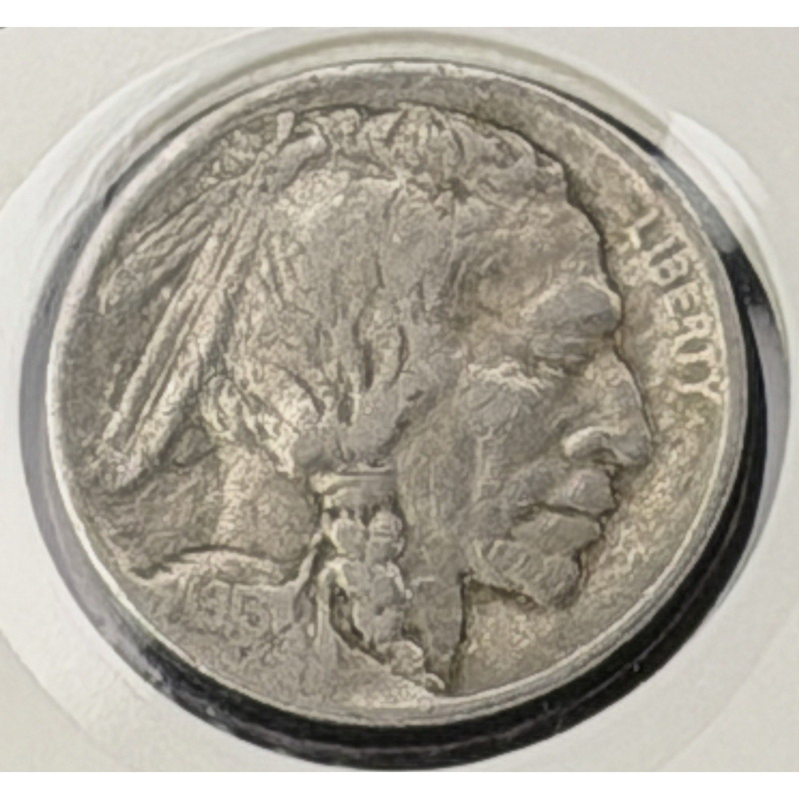 1913 Buffalo Nickel Type 1 obverse portrait