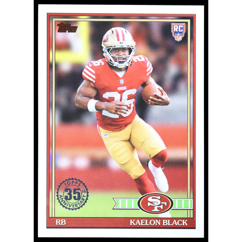 2026 Topps Flagship Kaelon Black RC 1991 Rookie 91TR-33 — Near Mint