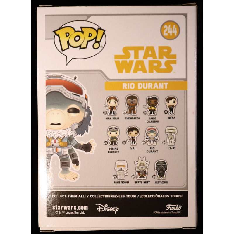 Funko Pop! Star Wars Rio Durant #244 Solo A Star Wars Story