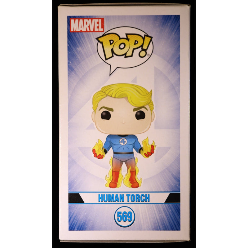 Funko Pop Marvel Fantastic Four Human Torch #569 Hot Topic Exclusive Vinyl Figure