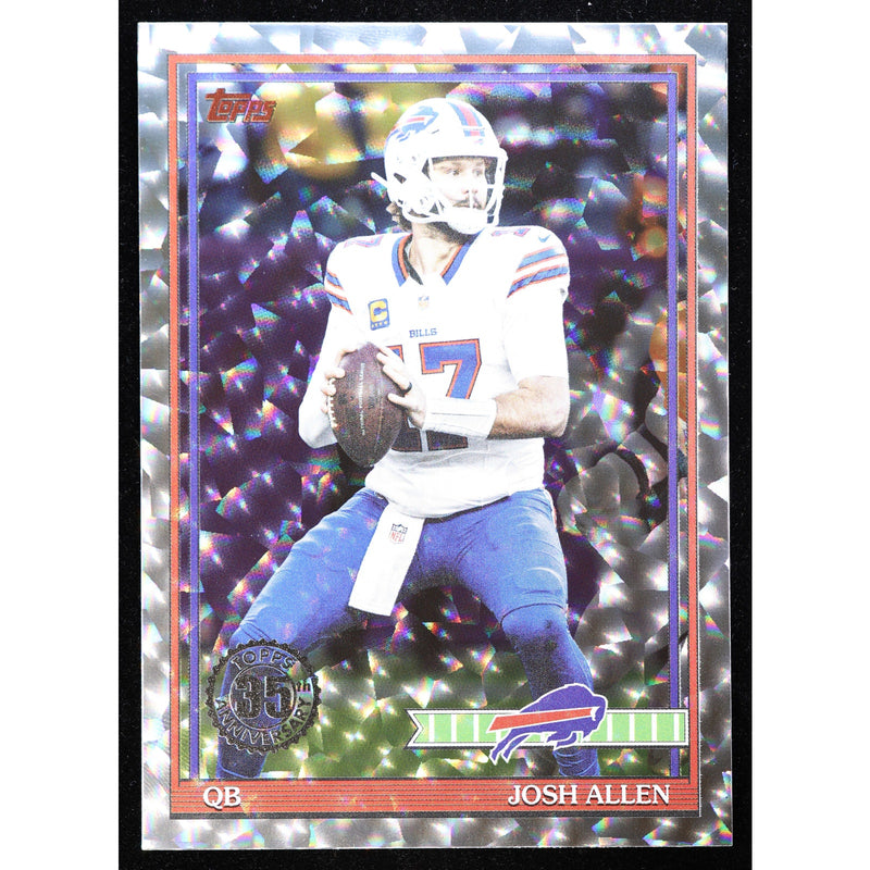 2026 Topps Football Josh Allen 1991 Crackle Foil 91TF-11 – Near Mint