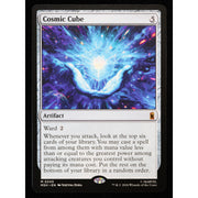 Cosmic Cube 0245 MSH mythic rare Magic: The Gathering card, front view, Near Mint nonfoil.