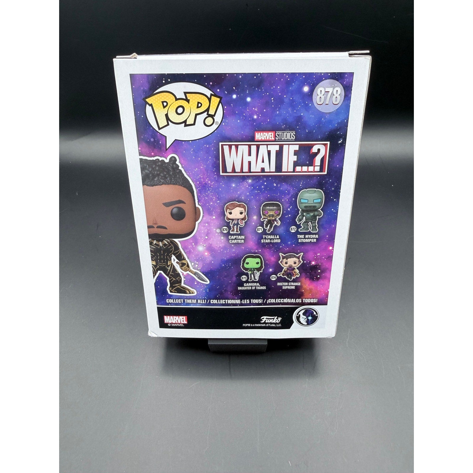 Funko Pop Killmonger 878 Marvel What If back view