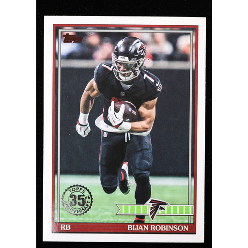 2026 Topps Flagship Bijan Robinson 1991 Topps 91TF-6 Football front