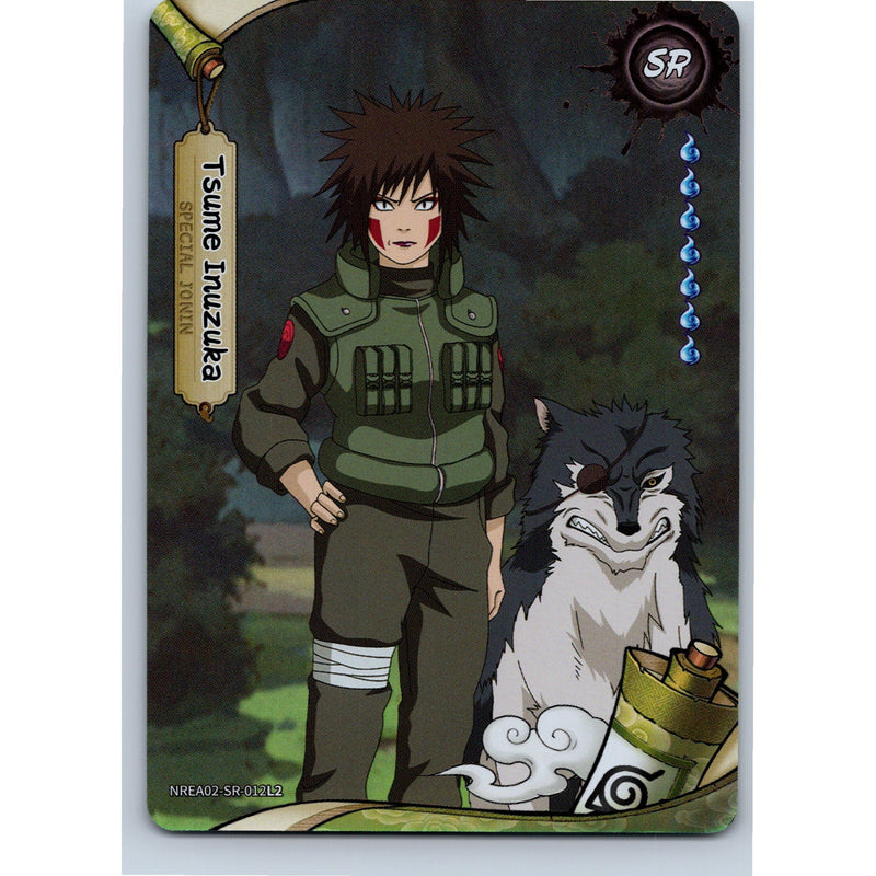 2026 Kayou Naruto Tsume Inuzuka SR NREA02-SR-012L2 English NM