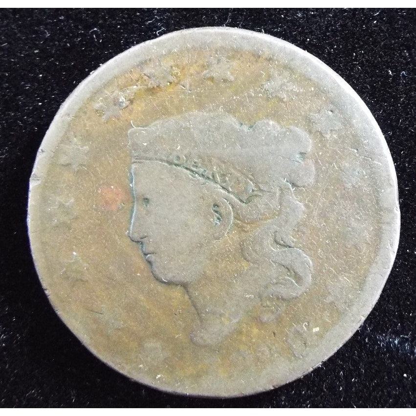 1820 Matron Head Large Cent obverse early U.S. copper coin