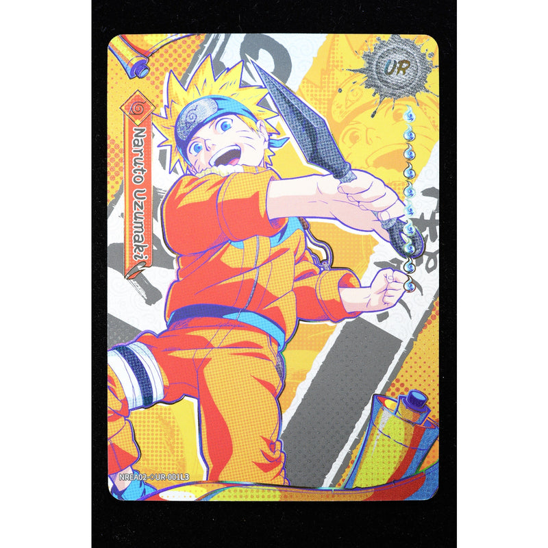 Naruto Uzumaki NREA02-◇UR-001L3 Ultra Rare foil card front