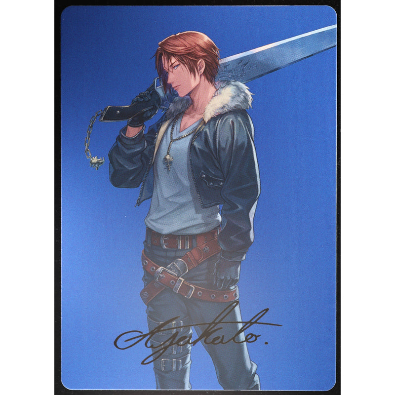 MTG Squall Leonhart Art Series 47/53 Gold Signature Final Fantasy NM