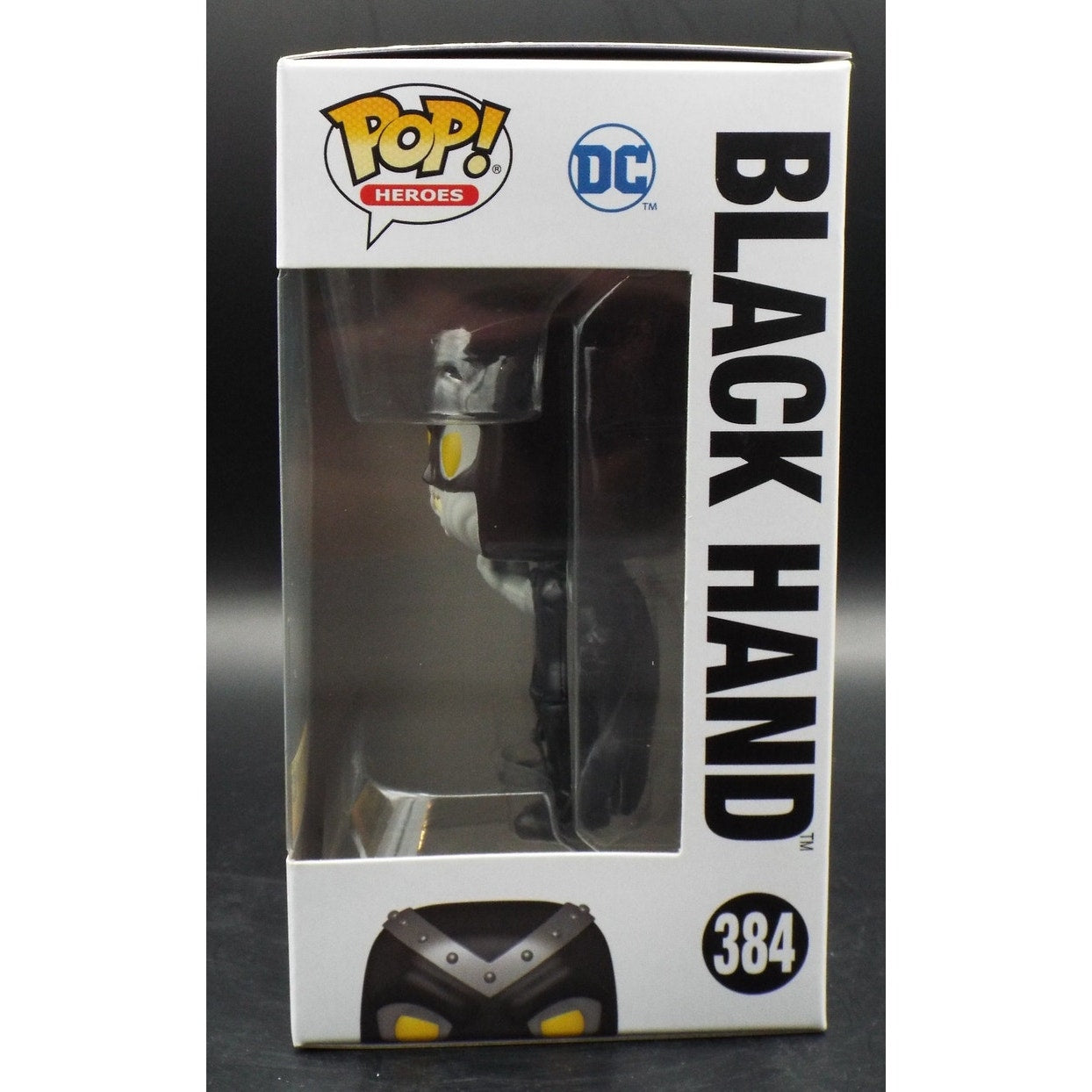 Funko Pop Black Hand 384 Hot Topic Exclusive side view