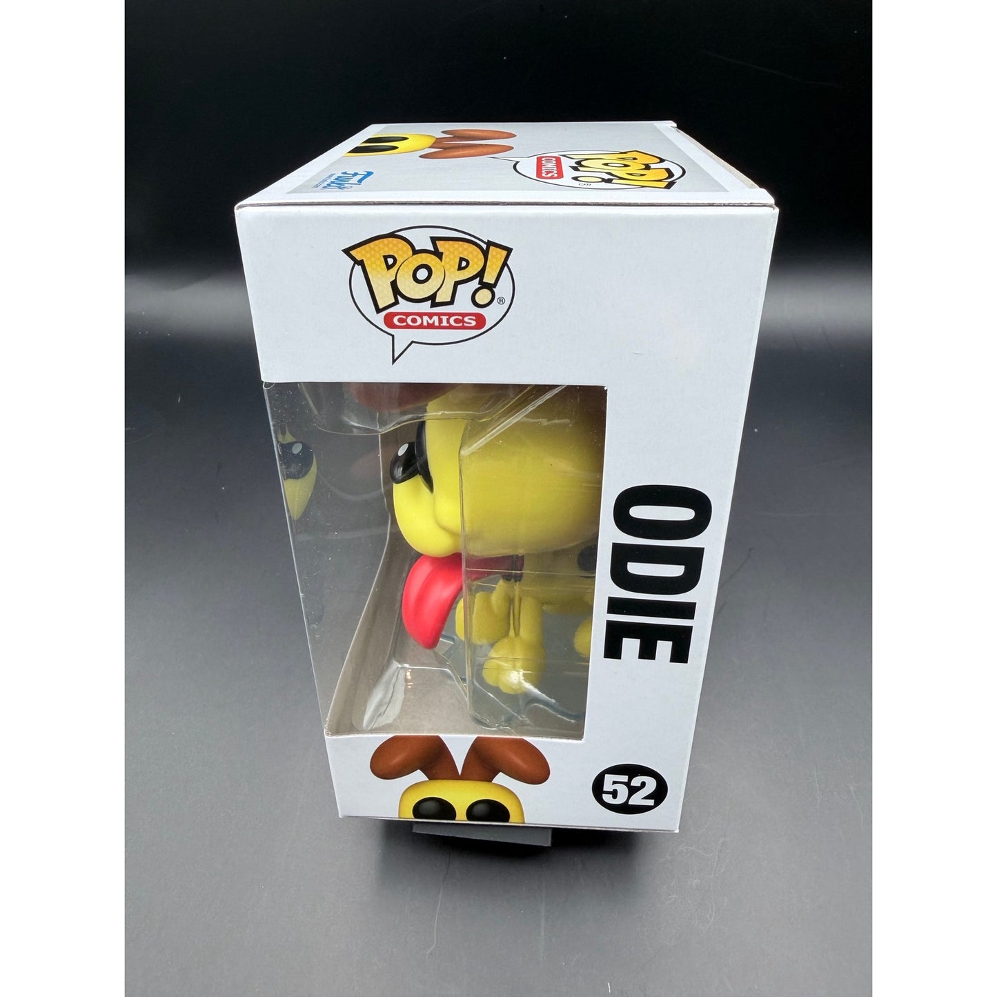 Funko Pop Odie 52 Garfield Comics side view
