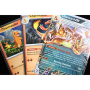 Pokémon Charizard ex SVP196 Charmander Evolution Line Set Near Mint