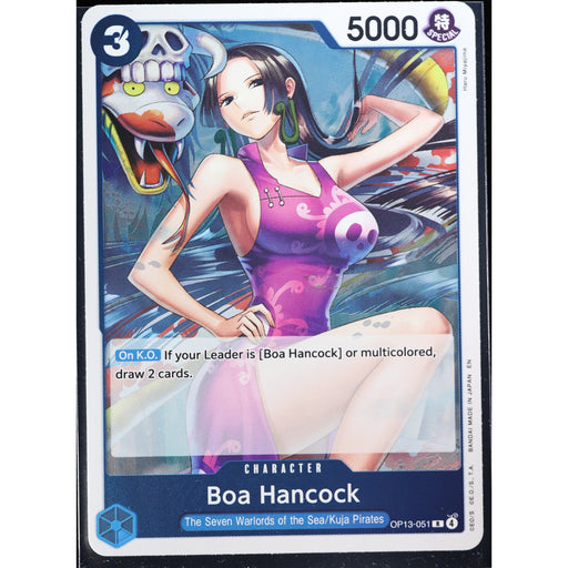 One Piece Card Game Boa Hancock OP13-051 — front