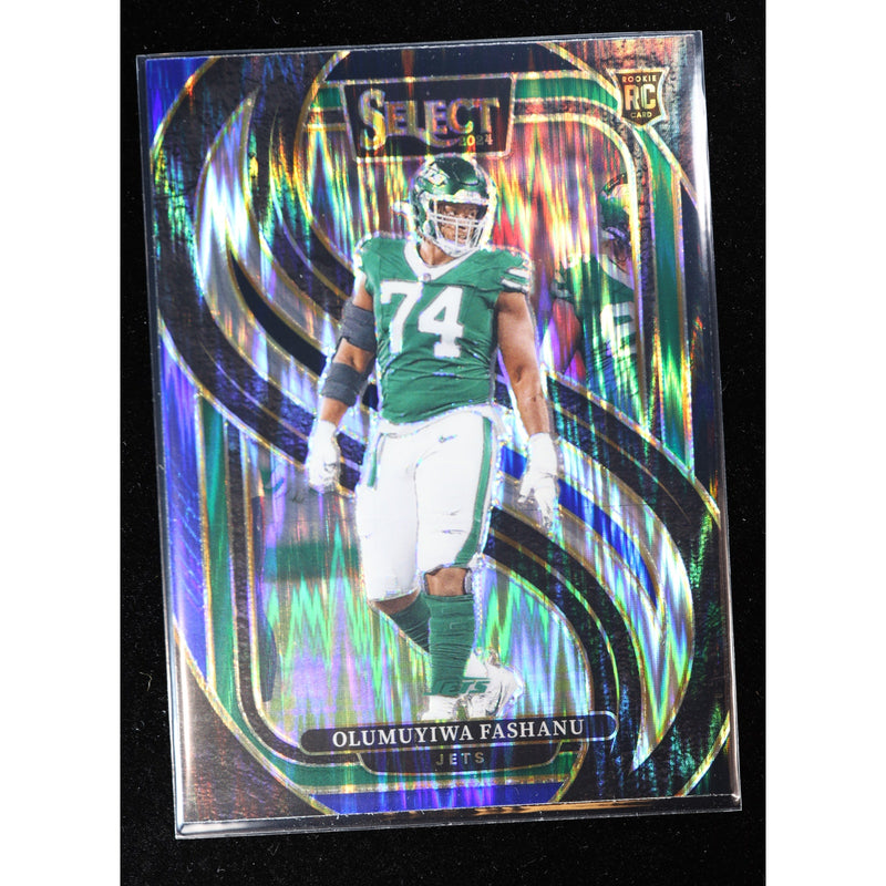 2024 Panini Select Olu Fashanu RC #192 Silver Prizm Premier — Near Mint