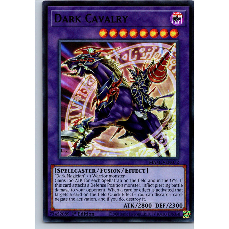 Yu-Gi-Oh! Dark Cavalry MAMO-EN072 Ultra Rare 1st Ed NM