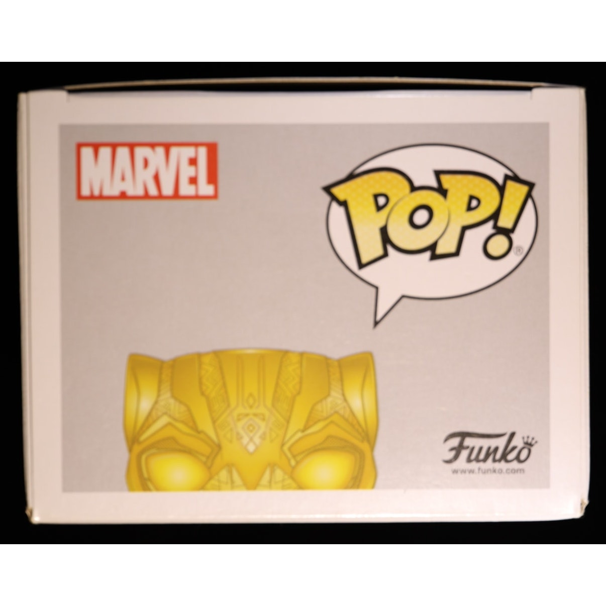 Funko Pop Marvel Black Panther Gold Chrome #383 Marvel Studios First Ten Years