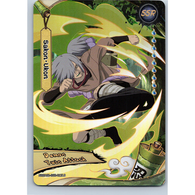 2026 Kayou Naruto Sakon/Ukon SSR NREA02-SSR-012L3 English NM