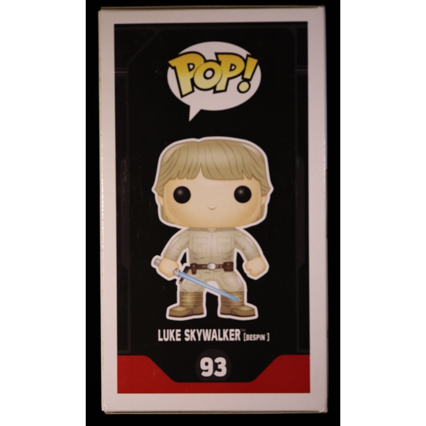 Funko Pop Star Wars Luke Skywalker Bespin #93