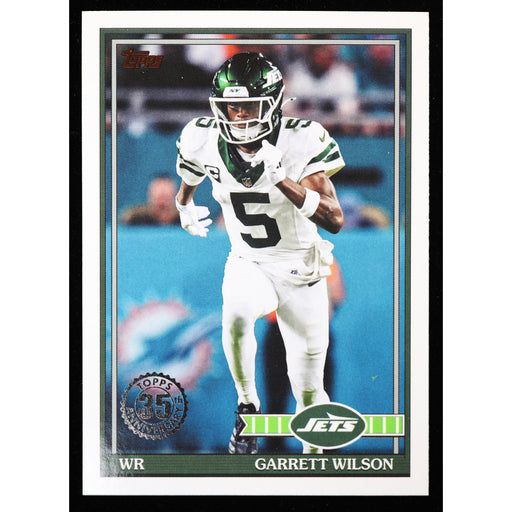 2026 Topps Flagship Garrett Wilson 1991 Topps 91TF-24 Football front