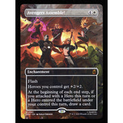Avengers Assemble! 0341 MSH borderless Magic: The Gathering card, front view, Near Mint mythic nonfoil.