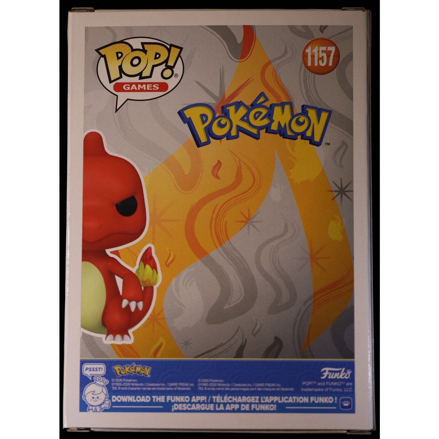 Funko Pop Pokemon Charmeleon #1157 Vinyl Figure Games New In Box Pokémon