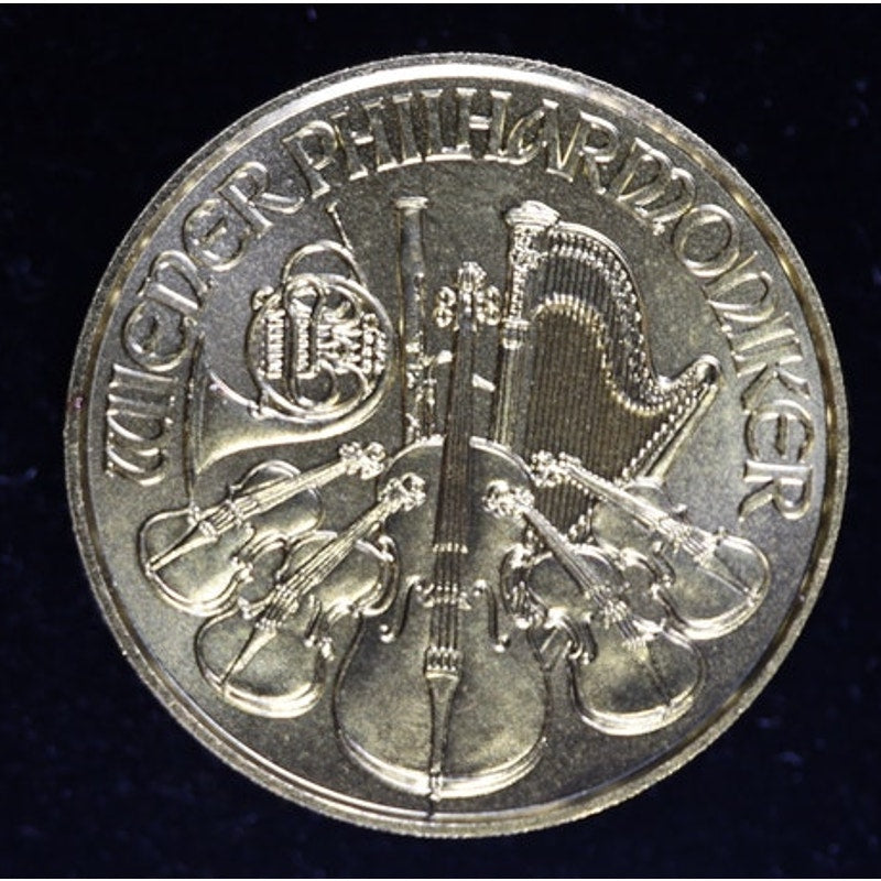 2024 Austria 1/10 oz Gold Philharmonic 10 Euro .9999 Fine Gold Coin