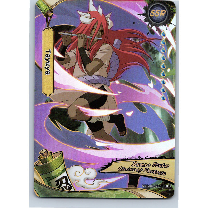 2026 Kayou Naruto Tayuya SSR NREA02-SSR-003L3 English NM