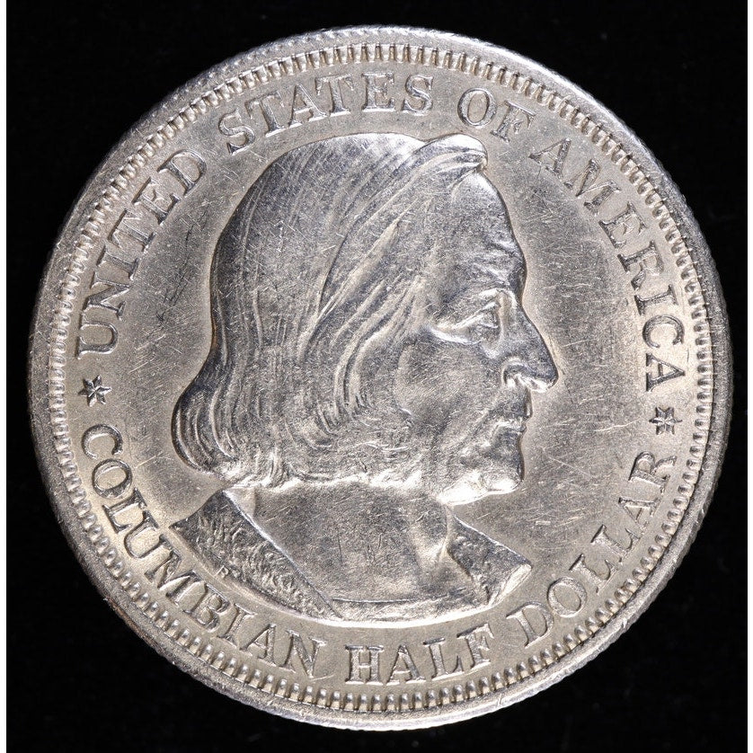 1892 Columbian Exposition Half Dollar Obverse