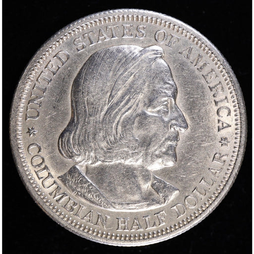 1892 Columbian Exposition Half Dollar Obverse
