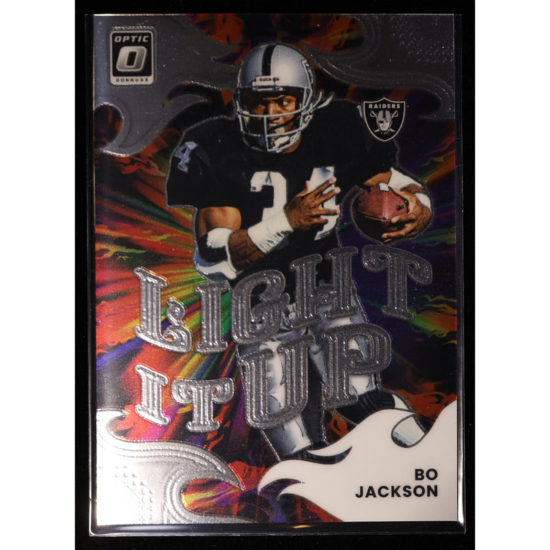 2025 Donruss Optic Bo Jackson Light It Up #19 — Near Mint