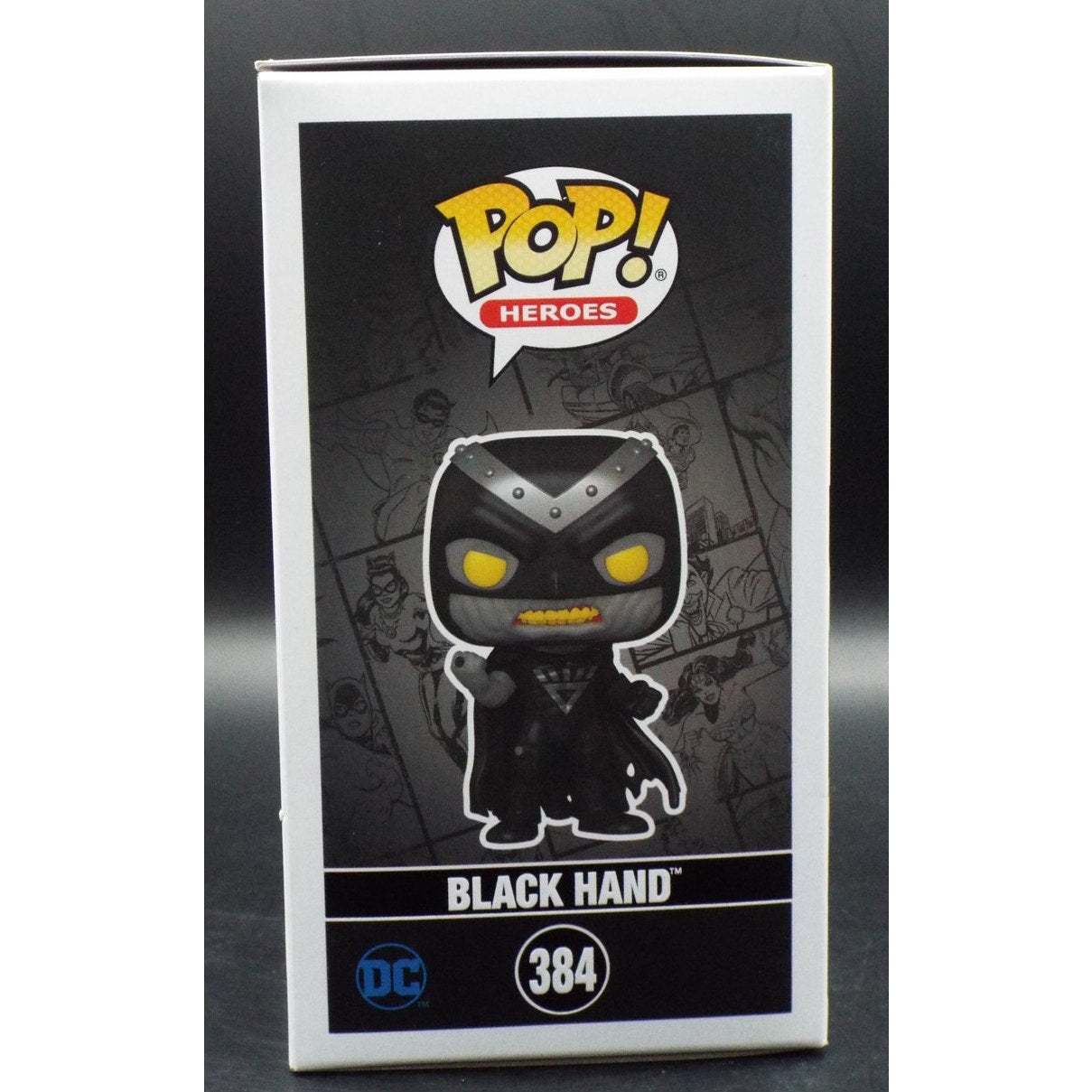 Funko Pop Black Hand 384 Hot Topic Exclusive side view